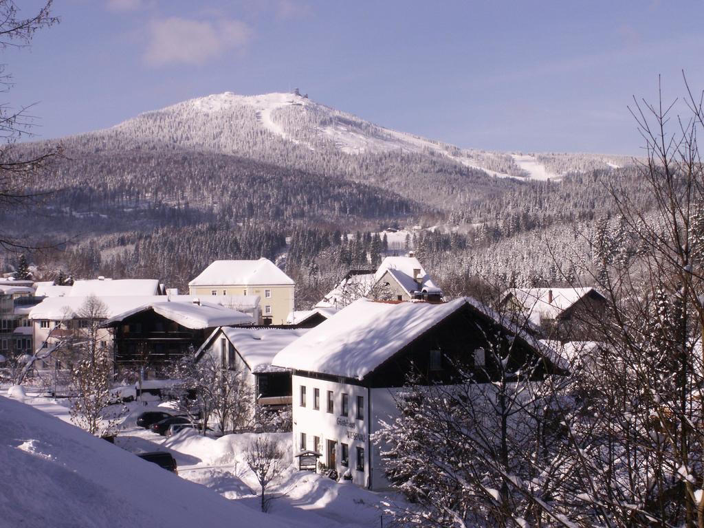 Pension Wiesenau Bayerisch Eisenstein Exterior foto